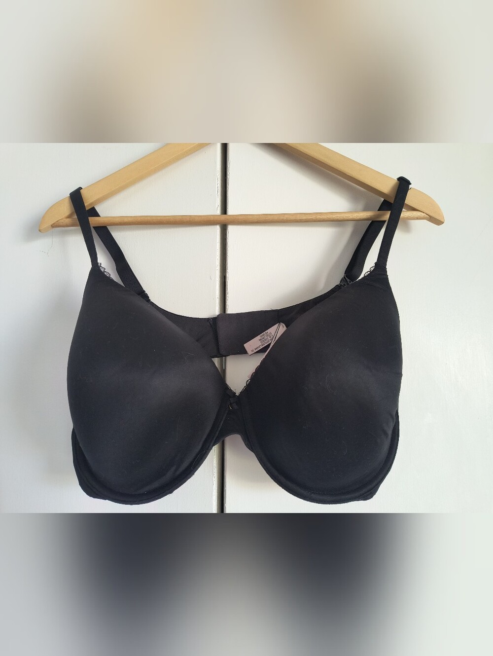 Body By Victoria Secret Black Lined Perfect Coverage Bra 38DD